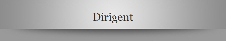 Dirigent