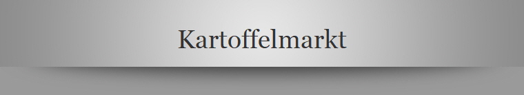 Kartoffelmarkt